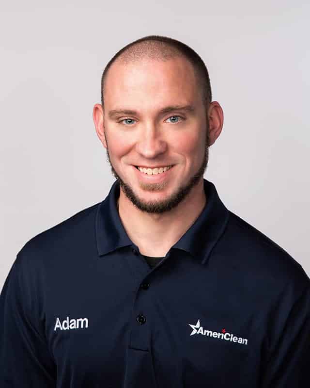 Adam Shifflett; Operations Manager & Certified Cleaning Technician for AmeriClean.