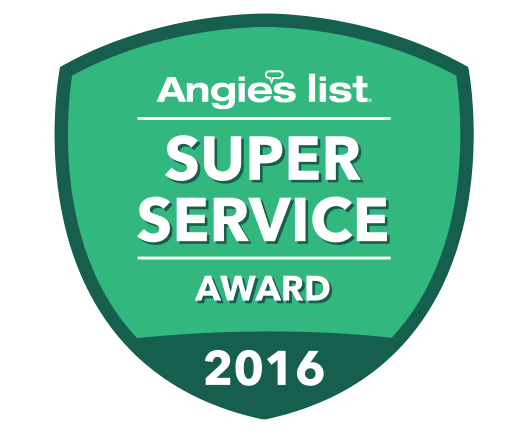 Angie's List Super Service Award for 2016