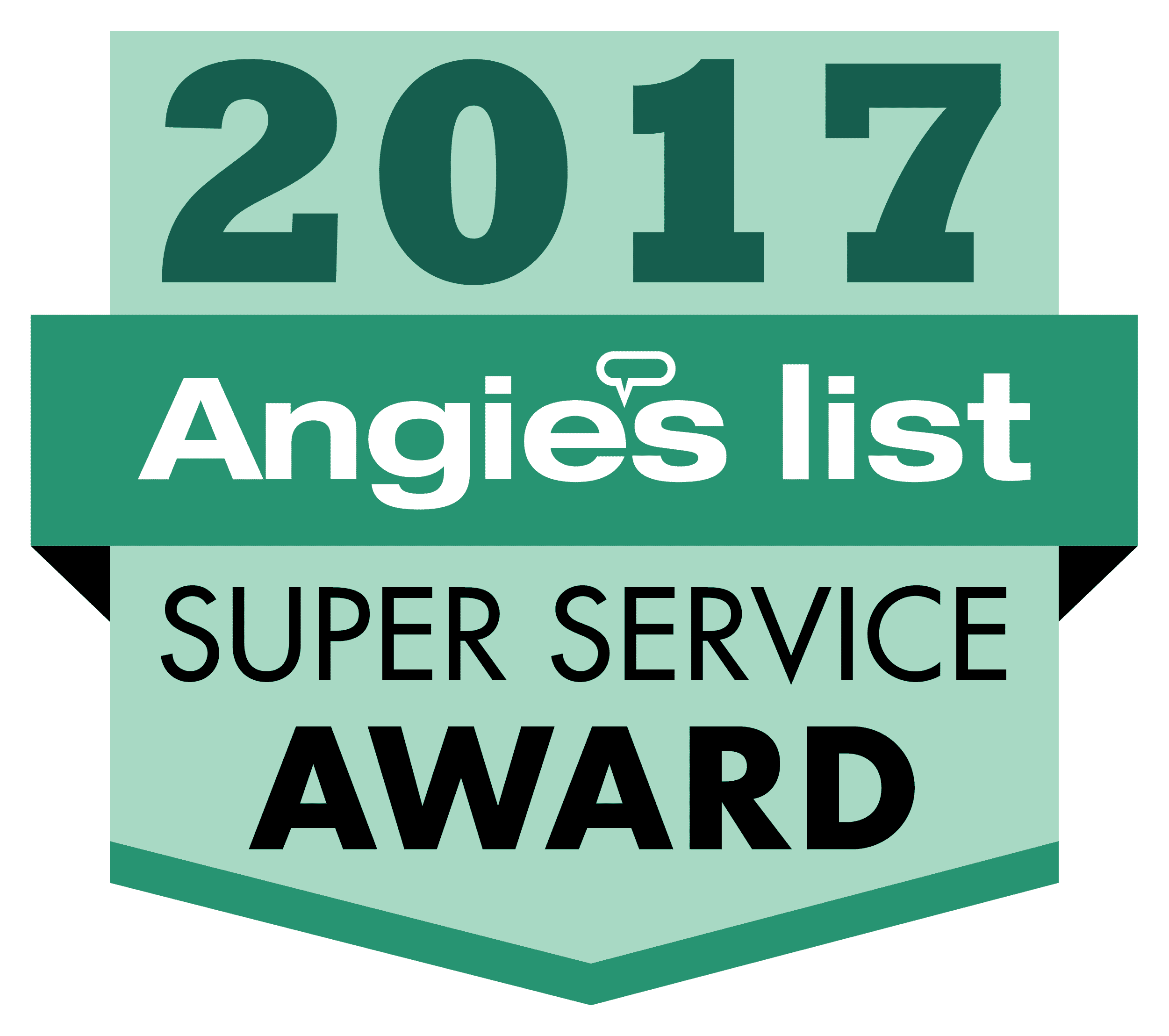 Angie's List Super Service Award for 2017