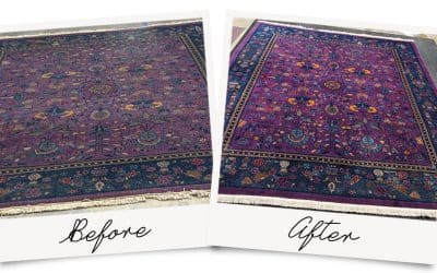 This is the Most Vibrant Syno-Persian Rug We’ve Ever Washed